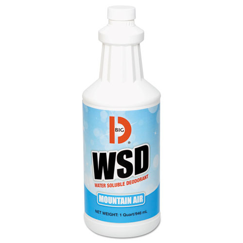 Water-soluble Deodorant, Lemon Scent, 1 Gal Bottle, 4/carton